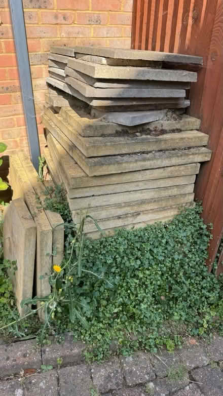 Photo of free Paving slabs (Kings Hill ME19) #2