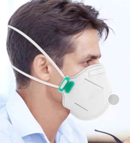 Photo of free N95 Masks behind the head straps (south San Carlos) #2