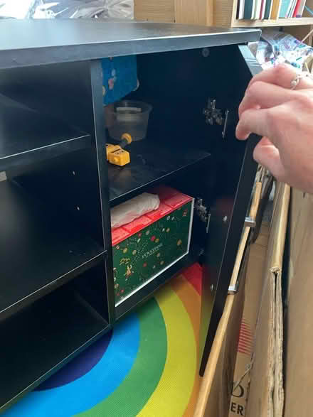 Photo of free Black Tv unit (Popley RG24) #2