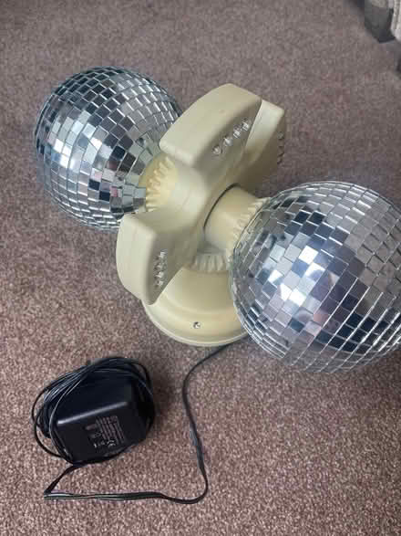 Photo of free Working rotating disco mirror ball (BA2) #1