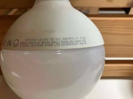 Photo of free Two LED large round lightbulbs, large screw fitting, 16.5W (Eskbank EH22) #3