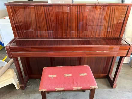 Photo of free Piano + bench (Downtown los altos) #4