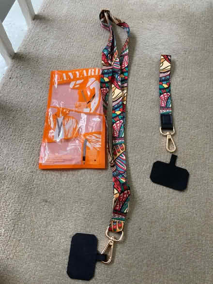 Photo of free Lanyard for phone case, keys, id + Wrist strap (Weston) #1