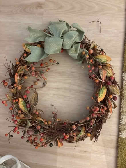 Photo of free 2 wreaths & storage bag (Alexandria) #1
