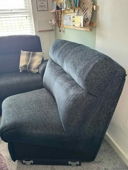 Photo of free Comfy black sofa / gamer chair (NE5 Cowgate) #1