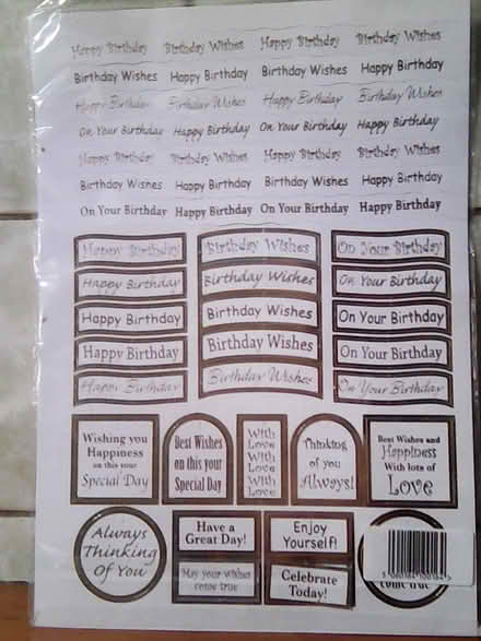 Photo of free Greetings strips (Tondu CF32) #1