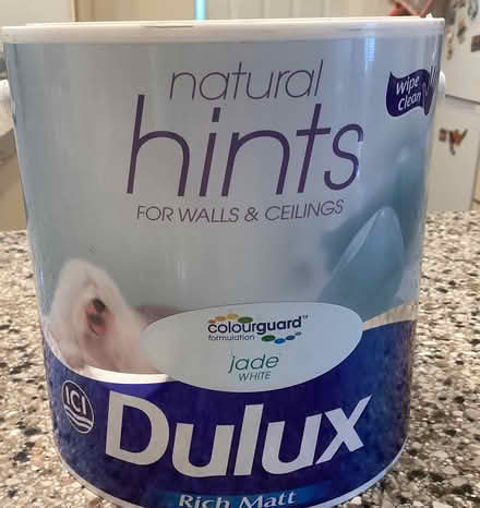 Photo of free Part Tin of Dulux Natural Hints Matt Paint Jade White (Whickham NE16) #1