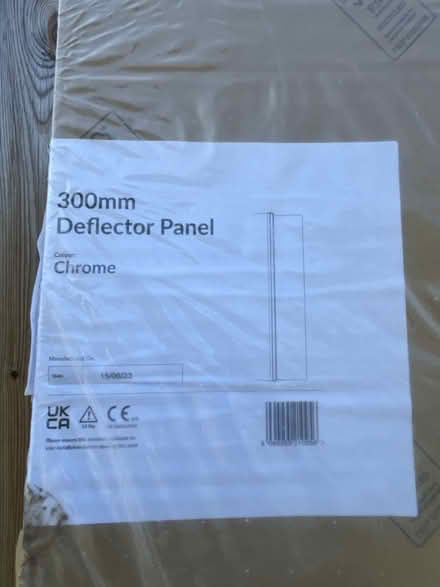 Photo of free Shower screen deflector panel (Aston on Trent) #1