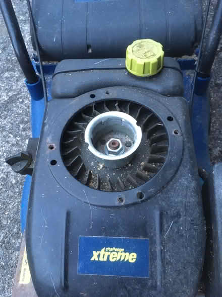 Photo of free Petrol lawnmower which requires recoil spring for pull cord (Riverside FK8) #2