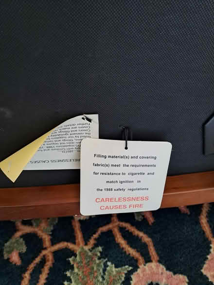 Photo of free Faux leather chair (Bohemia TN37) #2