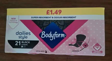 Photo of free Bodyform Black Liners (Uxbridge UB10) #1