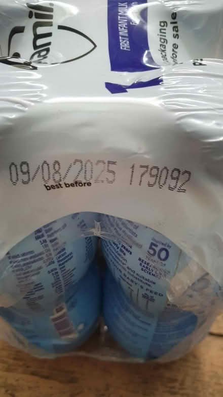 Photo of free Aptamil first baby formula (SW8 Oval Vauxhall) #3