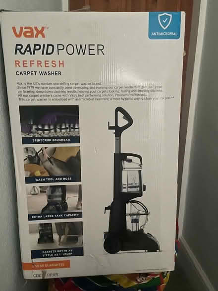 Photo of free For repair - VAX carpet washer (LE3) #3