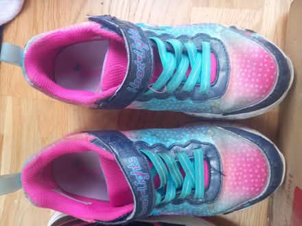 Photo of free 2 pairs girls trainers size 13 (Stone Cross BN23) #2