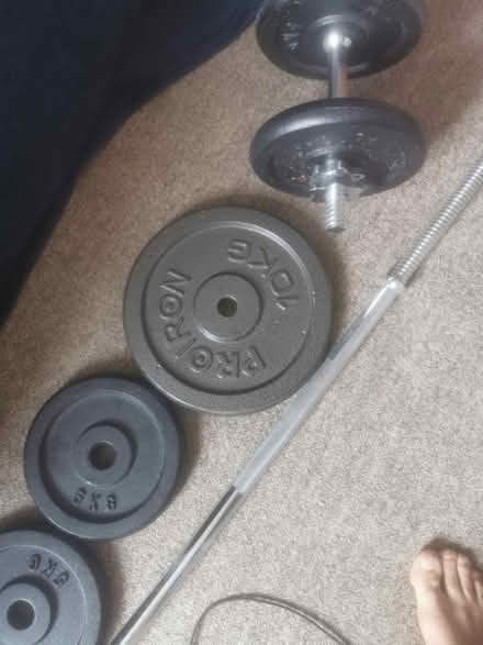 Photo of free Weight bench bar adjustable dumbell (hillsborough S6) #3