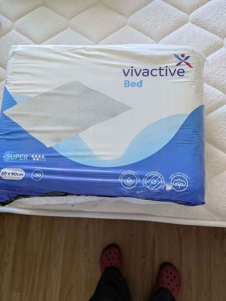 Photo of free Viva active bed pads 60 cm x 90 cm (Uphill BS24) #1