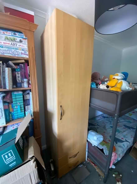Photo of free Single ikea wardrobe (Popley RG24) #1