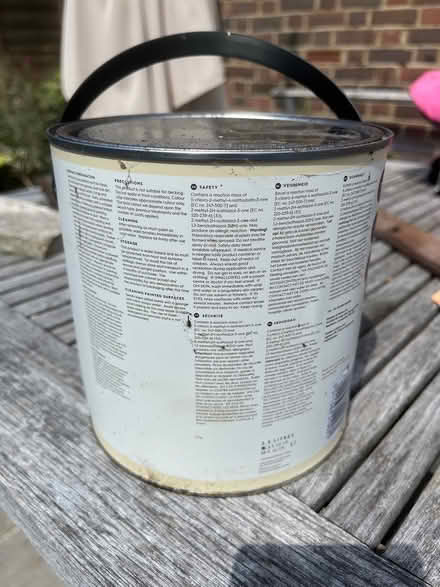 Photo of free Laura Ashley Outdoor Wood Paint (Oxted) #2