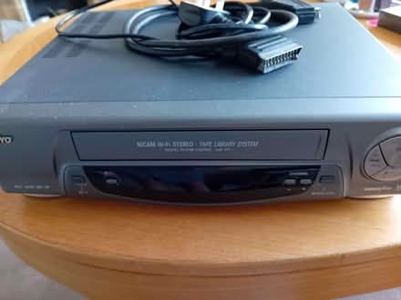 Photo of free Sanyo VHS player and tapes (Hayes BR2) #3