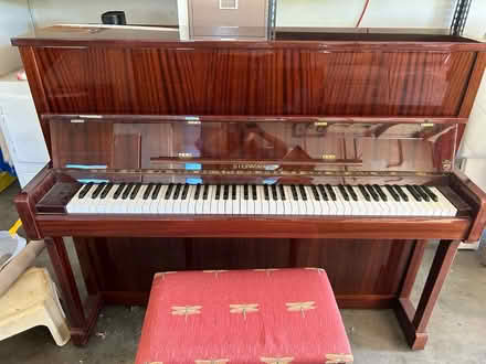 Photo of free Piano + bench (Downtown los altos) #1