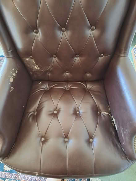 Photo of free Faux leather chair (Bohemia TN37) #4