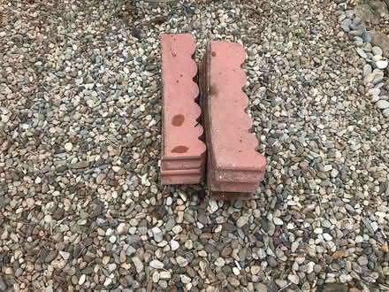 Photo of free Five pcs. Curved Concrete Edging (Bridgeport, PA) #1