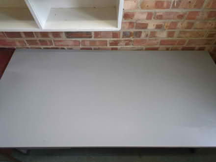 Photo of free Large metal desk (Shillington) #2