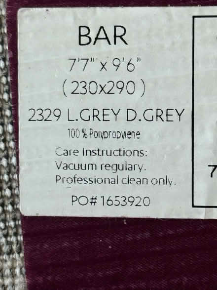 Photo of free Rug (Fredericksburg, VA) #3