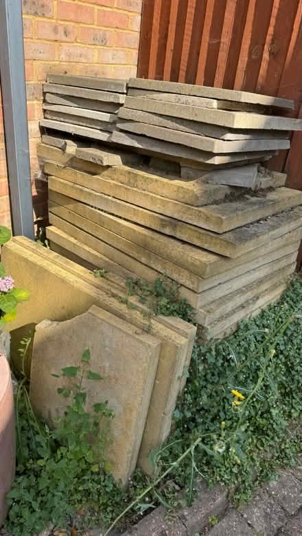 Photo of free Paving slabs (Kings Hill ME19) #1