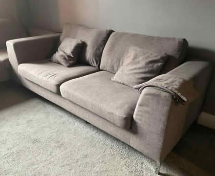 Photo of free Grey 3 seater sofa (New Brumby DN16) #1