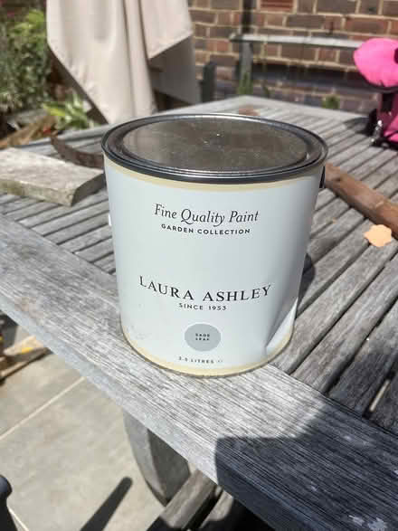 Photo of free Laura Ashley Outdoor Wood Paint (Oxted) #1