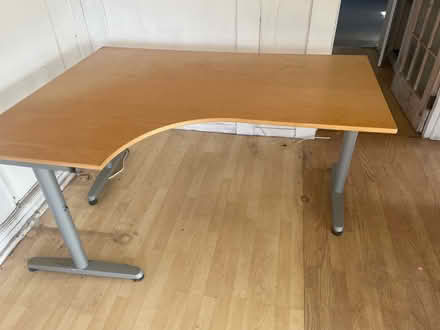 Photo of free IKEA corner desk & extension table (Skelsmergh LA8) #1