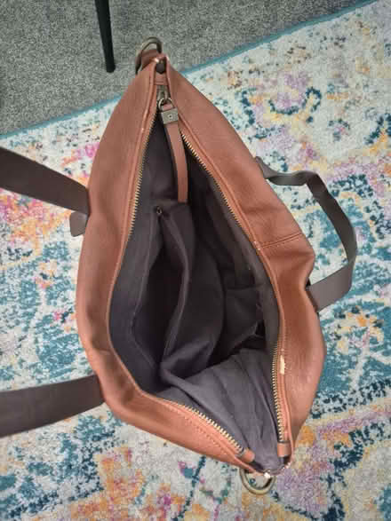 Photo of free Brown leather handbag (Minster Lovell OX29) #4