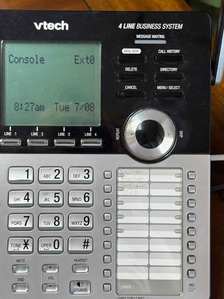 Photo of free VTech 4-Line Business Phone System (Fountain Vly, Heil & Bushard) #2