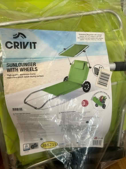 Photo of free Sun lounger (Berkekey) #1