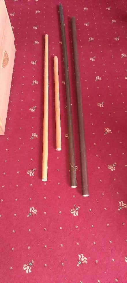Photo of free Curtain rods - various sizes (Woodley RG6) #1