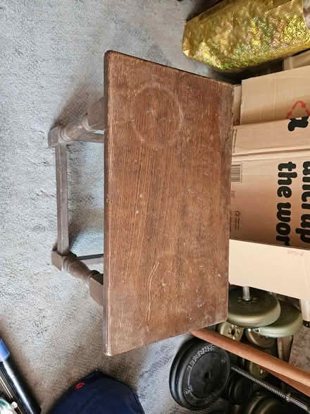 Photo of free Wooden side table (Riddlesdown CR8) #2