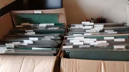 Photo of free Used suspension files for filing cabinets (Colyford EX24) #1