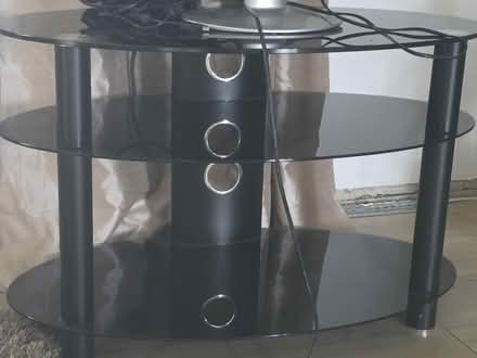 Photo of free Glass tv stand (Benton NE12) #1