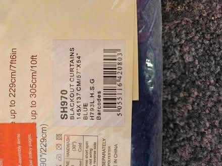 Photo of free Blackout Curtains (Riddlesdown CR8) #3