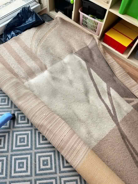Photo of free Large Rug Brown & beige (Abingdon OX14) #1