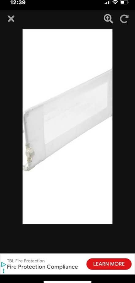 Photo of free Full size cot or bed side (Buckfastleigh TQ11) #1