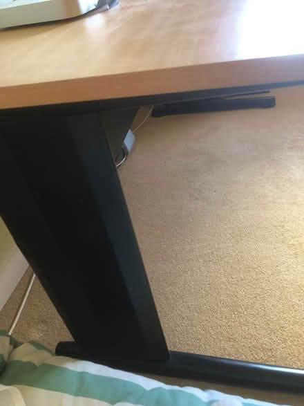Photo of free Large sturdy desk/work table (Groby LE6) #3
