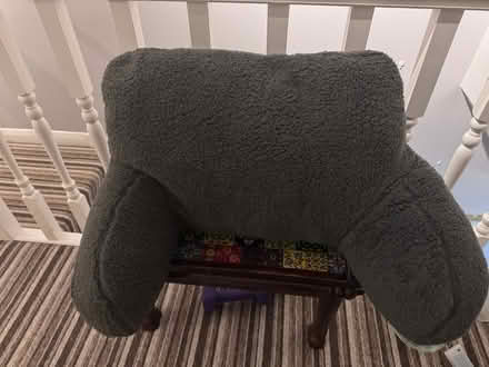 Photo of free Teddy Fleece Reading Pillow in Grey (Upminster Bridge RM14) #1