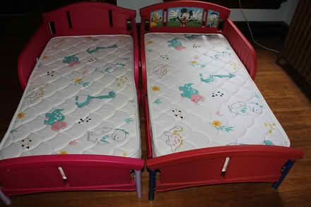 Photo of free Plastic Toddler Beds (Capitol Hill) #1