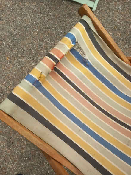 Photo of free Three old dechchairs (Saltdean BN2) #2