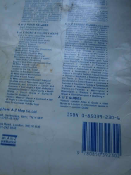 Photo of free Old A-Z of Coventry (Keresley Newlands CV7) #2