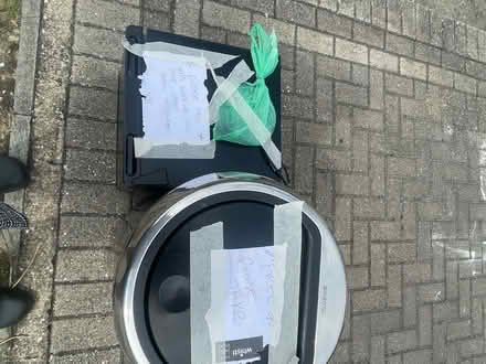 Photo of free Small fridge & large bin (BR1) #2