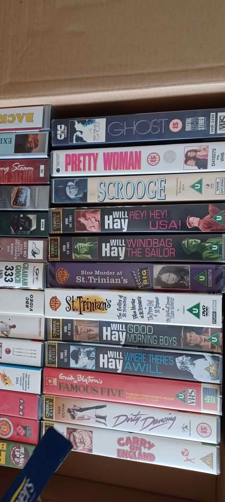 Photo of free Vhs videos. (Gallowstree Elm DY7) #1