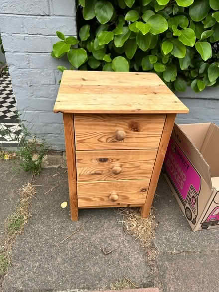 Photo of free Pine bedside drawers (Surrenden BN1) #1